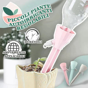 Dispositivo di irrigazione automatico regolabile