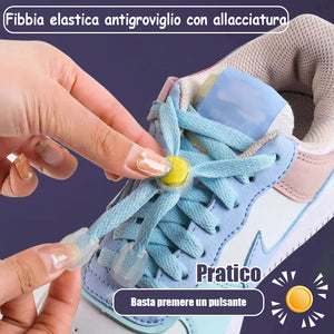 Lacci regolabili con meccanismo di bloccaggio