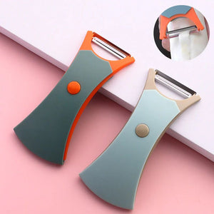 Pelapatate multifunzione ad albero rotante 2 in 1