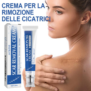 Crema riparatrice per cicatrici