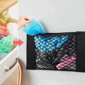 Borsa in rete con velcro