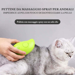 Pettine per capelli fluttuante spray