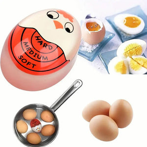 Minuteur à œufs qui change de couleur lorsqu'il est prêt | Pas de BPA