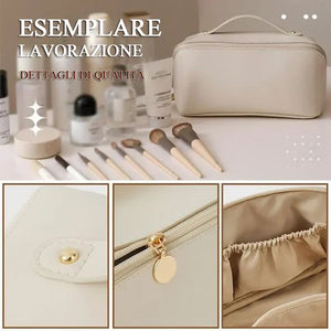 Borsa cosmetica da viaggio di grande capacità