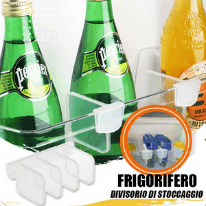 Divisorio portaoggetti sulla porta laterale del frigorifero