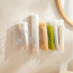 Scaffale per prodotti per la cura della pelle montato a parete