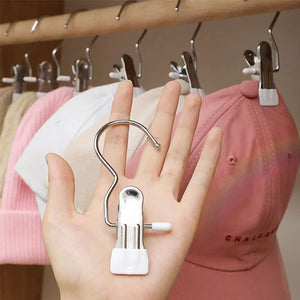 Gancio da viaggio con clip antiruggine