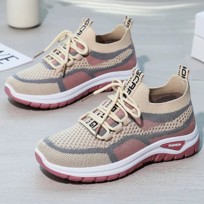Nuove scarpe da ginnastica bianche versatili di moda per il 2025, scarpe sportive antiscivolo, per uso casual