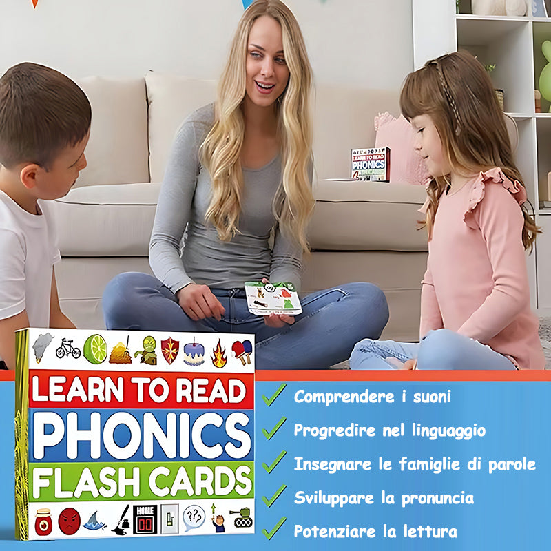 Giocattolo Educativo Bilingue Per Bambini 1-6 Anni - Lettore Schede Parlanti Con Lavagna LCD 8'', 388 Parole In Tedesco E Inglese, Montessori Logopedia - 5