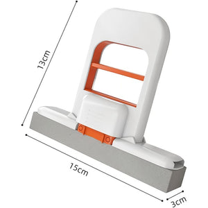 🧼Mini mocio pieghevole da tavolo – Mocio bagnato e asciutto