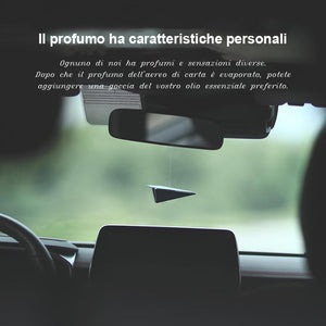 Deodorante per auto sospeso Aeroplano di carta