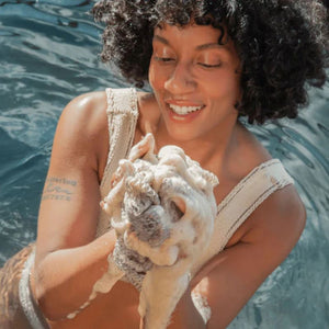 Asciugamano da bagno esfoliante africano in rete elastica
