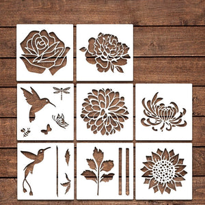 💐Modello per fiori grandi per recinzione da giardino🌻Decorazione fai da te