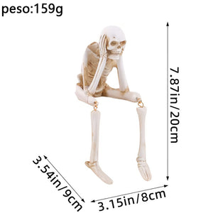 🔥Decorazioni a forma di teschio malvagio per Halloween