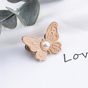 ✨Confezione da 4 bottoni a farfalla staccabili🦋