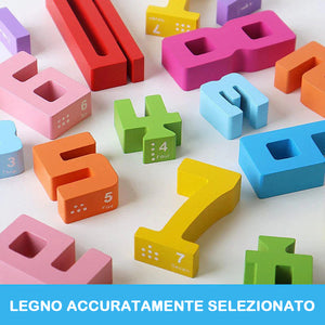 Giocattoli di blocchi di costruzione matematici