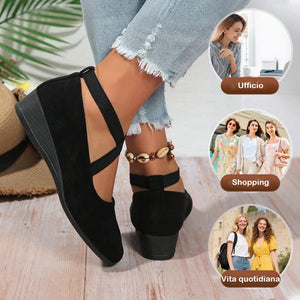 Scarpe ortopediche piatte, comode, leggere, antiscivolo e traspiranti per le donne