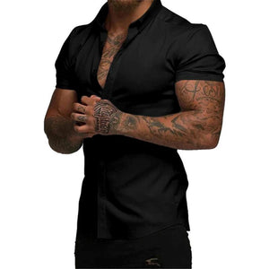 Camicia slim fit – 4-Way Flex, antipiega e adatta dall'ufficio alla palestra