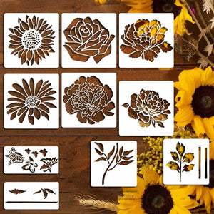 💐Modello per fiori grandi per recinzione da giardino🌻Decorazione fai da te