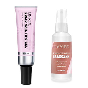 Set di colla solida magica per unghie Set manicure 3 in 1