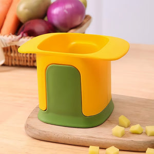 🎁Tritaverdure 2 in 1 per tagliare a cubetti e grattugiare