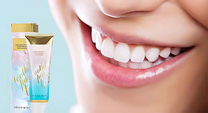 Dentifricio sbiancante colorato