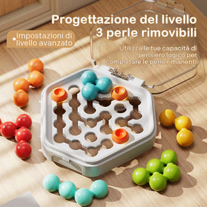 Puzzle tascabile con perline da trasformare in gioco di puzzle