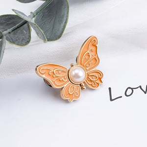 ✨Confezione da 4 bottoni a farfalla staccabili🦋