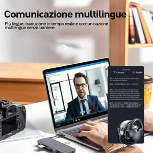 🏆Auricolare Bluetooth per traduzione AI popolare⏰