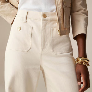 👖Pantaloni larghi a vita alta da donna