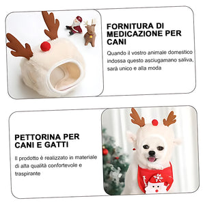 Set di cappelli natalizi per animali domestici(spedizione gratuita)