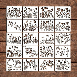 💐Modello per fiori grandi per recinzione da giardino🌻Decorazione fai da te