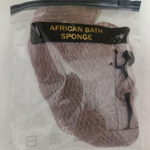 Asciugamano da bagno esfoliante africano in rete elastica