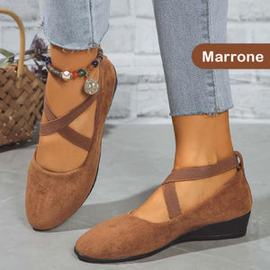 Scarpe ortopediche piatte, comode, leggere, antiscivolo e traspiranti per le donne