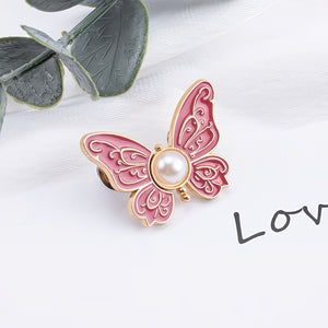✨Confezione da 4 bottoni a farfalla staccabili🦋