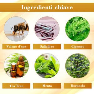 Crema riparatrice concentrata al veleno d'api