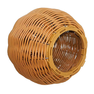 Nido per uccelli in rattan robusto e traspirante