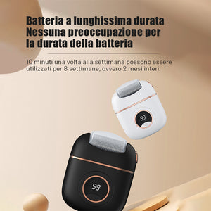 Levigatrice digitale elettrica per piedi
