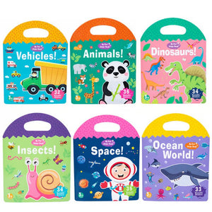 🔥Libro di adesivi riutilizzabili - Tieni i bambini lontani dai dispositivi!✨