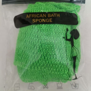 Asciugamano da bagno esfoliante africano in rete elastica