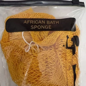 Asciugamano da bagno esfoliante africano in rete elastica