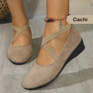 Scarpe ortopediche piatte, comode, leggere, antiscivolo e traspiranti per le donne