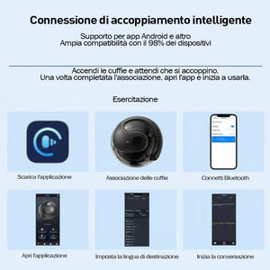 🏆Auricolare Bluetooth per traduzione AI popolare⏰