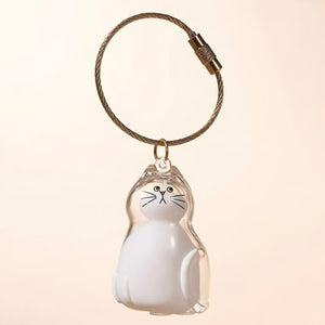 😽Ciondolo ricordo con pelo di gatto carino🎁