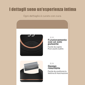 Levigatrice digitale elettrica per piedi