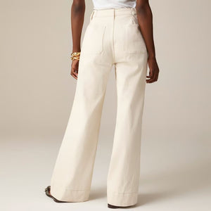 👖Pantaloni larghi a vita alta da donna