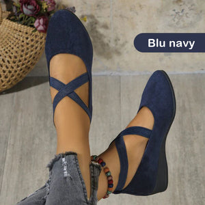 Scarpe ortopediche piatte, comode, leggere, antiscivolo e traspiranti per le donne