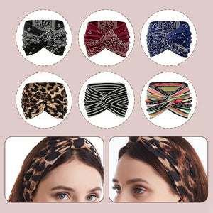 Fascia per capelli da yoga vintage