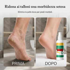 Spray rinfrescante per i piedi a base vegetale