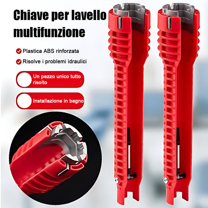 Chiave per lavello 8 in 1!